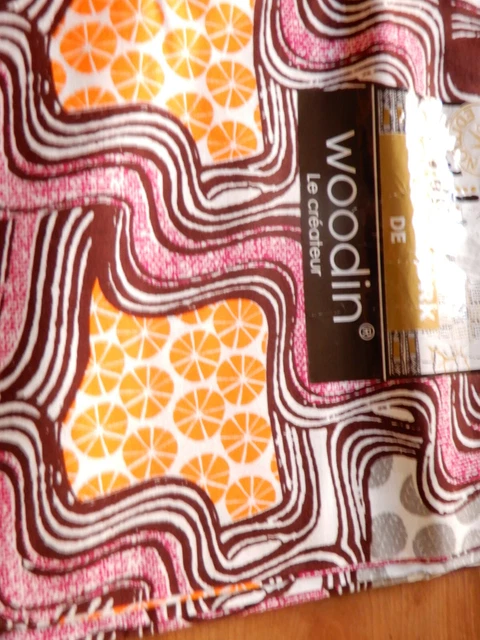 Tissu Wax Africain - Coupon 2 Yards En Coton - Motifs Multicolores