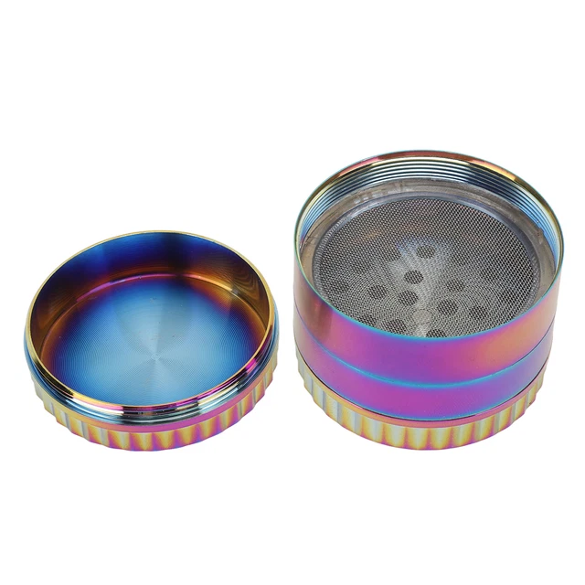 Zinc Alloy Spice Grinder Multifunctional Manual Portable Hand Crank Grinder