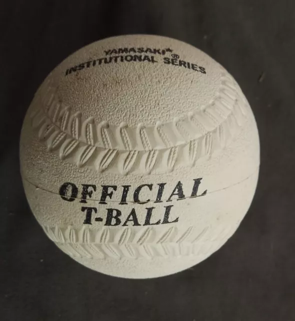 Fully moulded rubber T-ball with cork centre. Official size and weight.