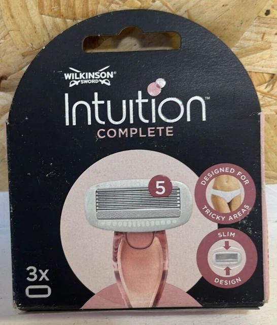 WILKINSON SWORD INTUITION Complete Women's Razor Blade Refills x3 £7.16
