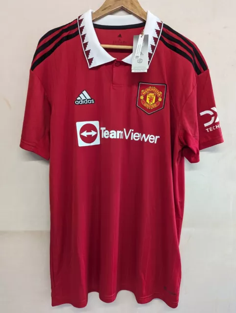 ORIGINAL BNWT Manchester United 2022/23 Home Football Shirt - #RONALDO 7  XL