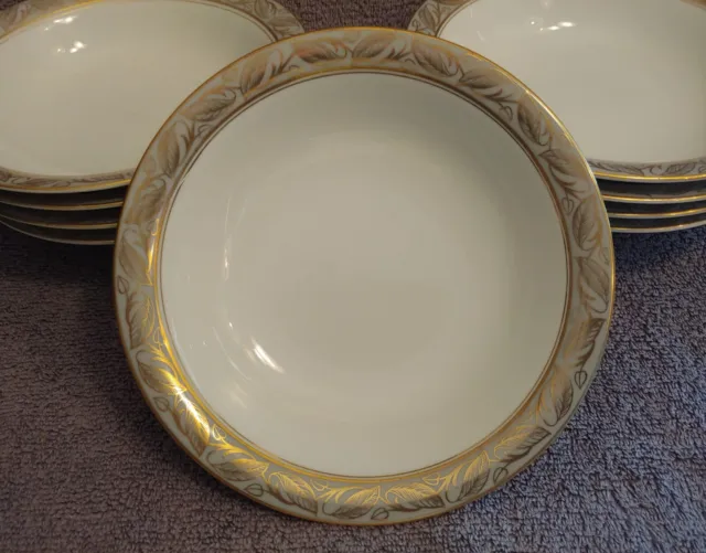 MCM Noritake China GRETA 5272 Soup Bowl 7.5 in.       EXCELLENT CONDITION