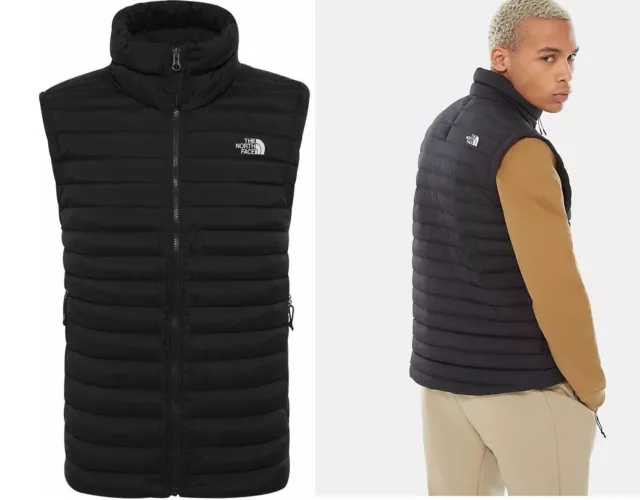 The North Face Stretch Mens Down 700 Gilet Vest Bodywarmer TNF Black SMLXLXXL