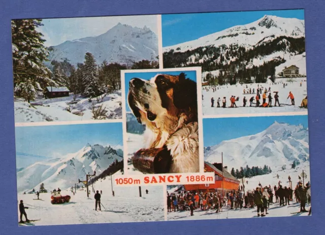 GB * CPA / postcard: Le Sancy -> in winters