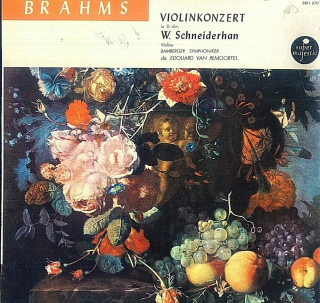 Brahms, W. Schneiderhan, Bamberger Symphoniker, Edouard Van Remoortel ‎– Violink