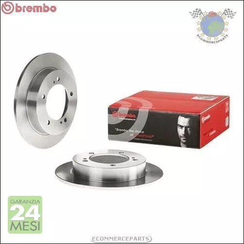 0649 Kit Coppia Dischi Freno Brembo Ant Per Suzuki Vitara Benzina 1988>1998