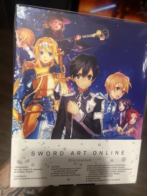 Sword Art Online Alicization Limited Edition Blu-ray USA Version