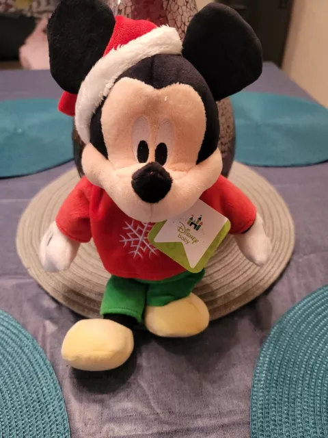 Disney Baby Mickey Mouse Holiday Plush
