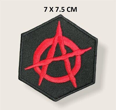 Anarchy Music Punk Rock Band Embroidered iron/sew on patch Badge Applique 972