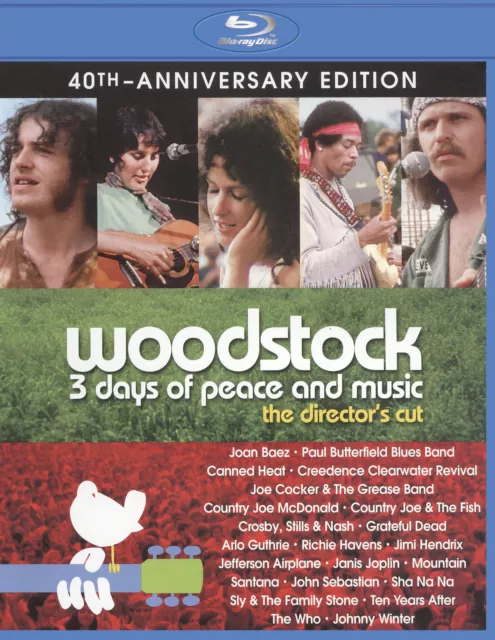 Woodstock: Three Days Of Peace & Music New Blu-Ray