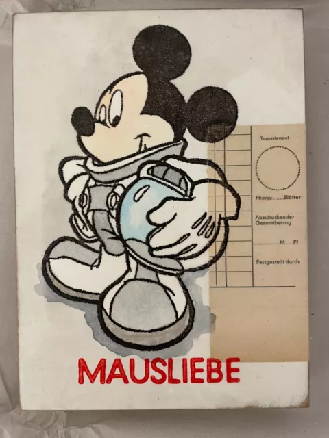 Jan M. Petersen //  Mickey Mausliebe / Objektkunst // handgefertigt // Geschenke