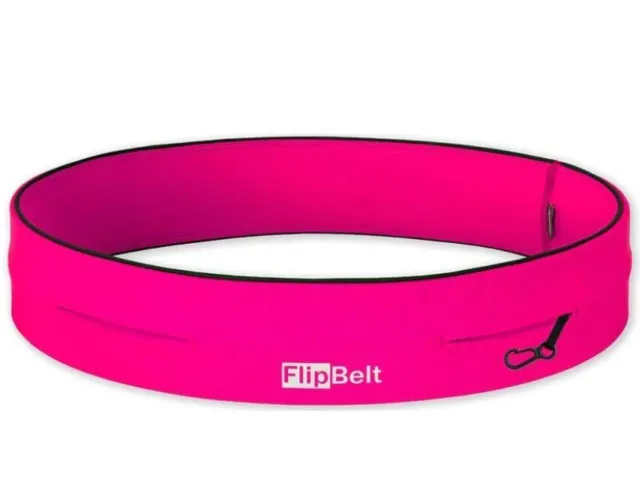 NWT FlipBelt Classic Edition Travel Workout Running Belt Size Large Hot Pink