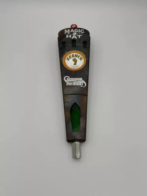 Magic Hat Seance Saison Beer Tap Handle, 12" Metal, Double Sided