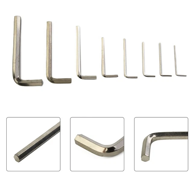 Durevole Esagonale Chiave Mano Strumenti 1.5-12mm L-TYPE Leggero E Compatto