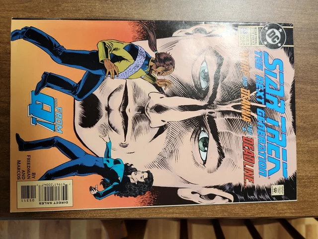 Star Trek The Next Generation #53 VF 8.0 DC Comics 1993 Captain Picard and Data