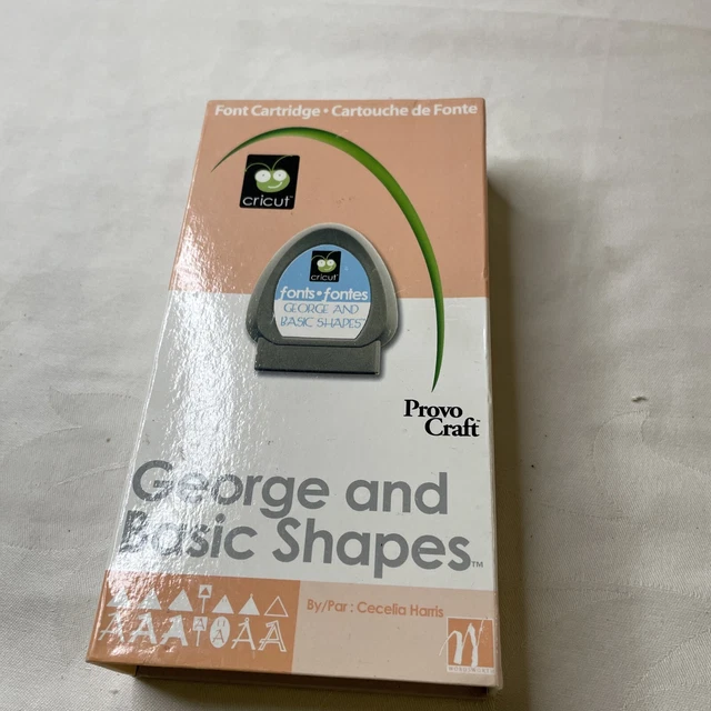 Cricut Font Cartridge And Basic Shapes 9 90 Pi vrogue.co
