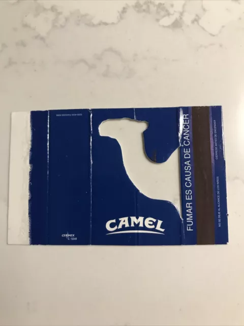 Camel Cigarettes Mexico Rare Matchbook Cover Camel Cutout Cerimex