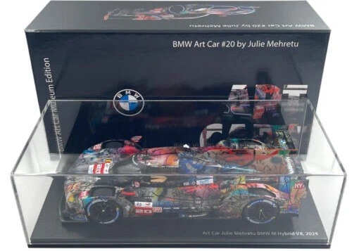 1:18 SPARK BMW M Hybrid V8 Hypercar Art Car Julie Mehretu 24h Le Mans 1:18 SPARK BMW M Hybrid V8 Hypercar Art Car Julie Mehretu 24h Le Mans