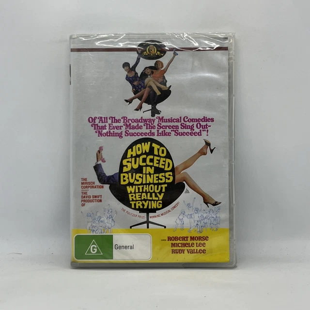 How To Succeed In Business Without Really Trying New Sealed DVD Movie Film PAL