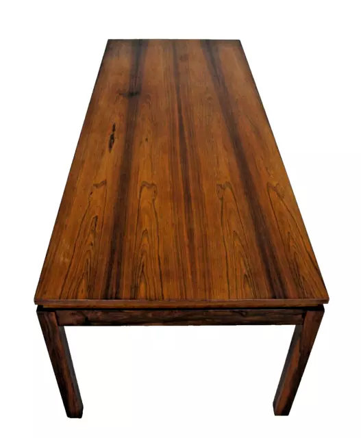 VINTAGE DANISH MID CENTURY ROSEWOOD  COFFEE TABLE 1970,s