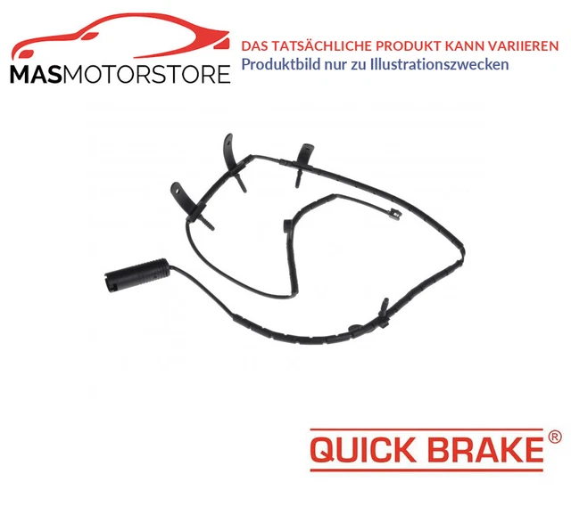WARNKONTAKTKABEL VERSCHLEIßWARNKONTAKT QUICK BRAKE WS0407A P FÜR JAGUAR XF 3L