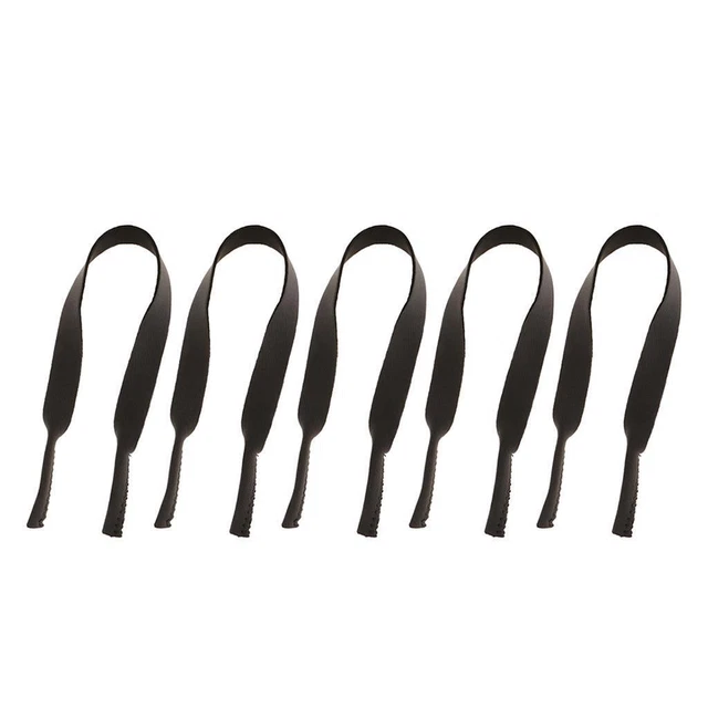 Chaîne de Cordons de Lunettes En Néoprène Antidérapant Réglable 5PCS