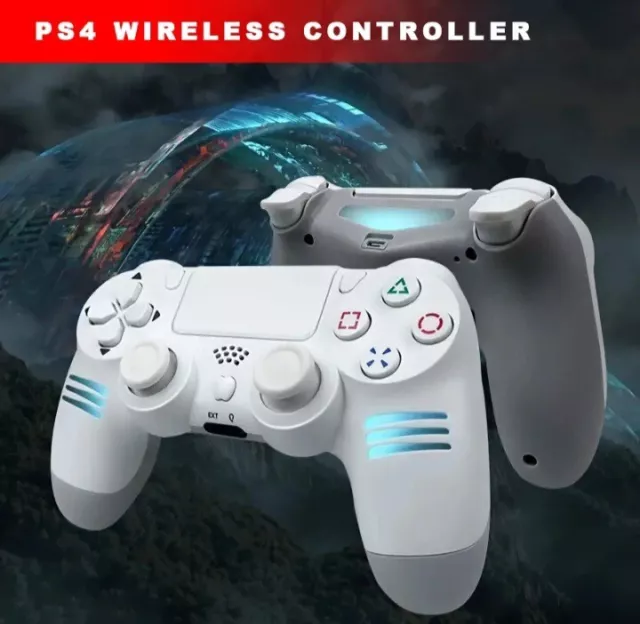 Wireless Controller für PS4 Controller Playstation Gamepad LED Dual Vibration