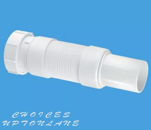Mcalpine 40Mm (1½") Flexible Waste Pipe Connector Compression Flexcon 6