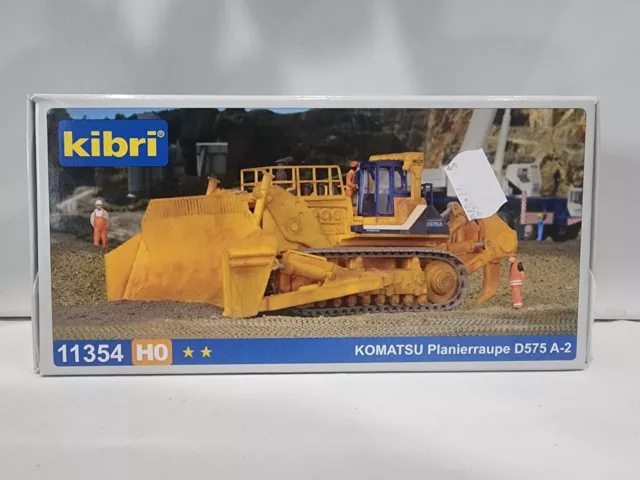 KIBRI/Marklin NEW #11354 HO 1/87 scale KIT Komatsu Bulldozer D575 A-2