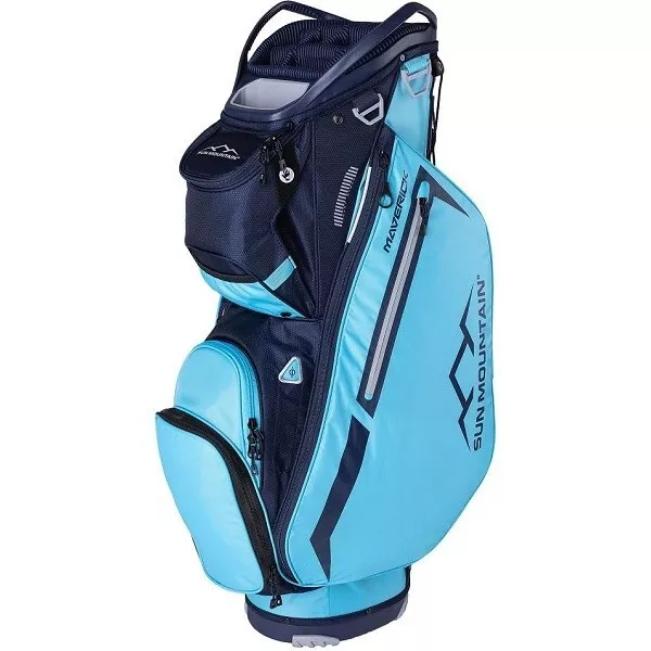SUN MOUNTAIN GOLF 2024 Maverick Cart Bag 14Way Golf Bag RIVER
