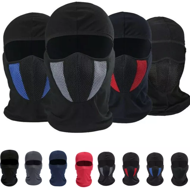 Thin Balaclava Face Mask UV Protection Ski Sun Hood Tactical Cover for Men Women
