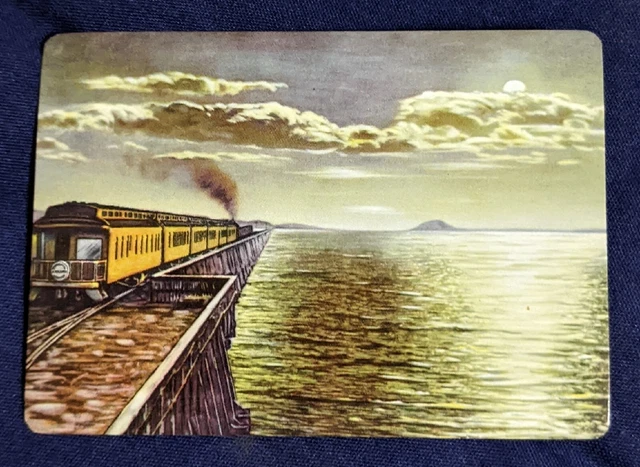 Vtg SOUTHERN PACIFIC LINES Souvenir Deck PLAYING CARDS 52 Scenes Railroad 2