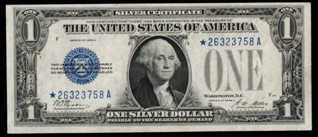 1928A $1.00 Silver Certificate **Star**