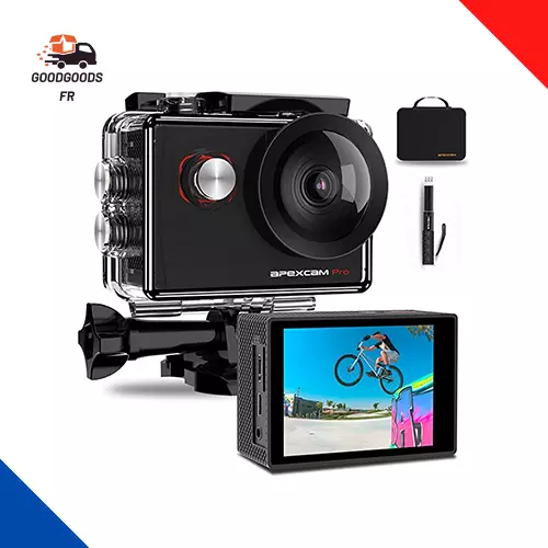 4K Caméra Sport Wifi Ultra HD 20MP Caméra D'Action 2'LCD 40M Caméra Sous-Marine