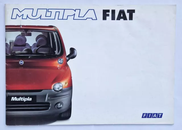 Fiat Multipla, depliant/opuscolo, 2000