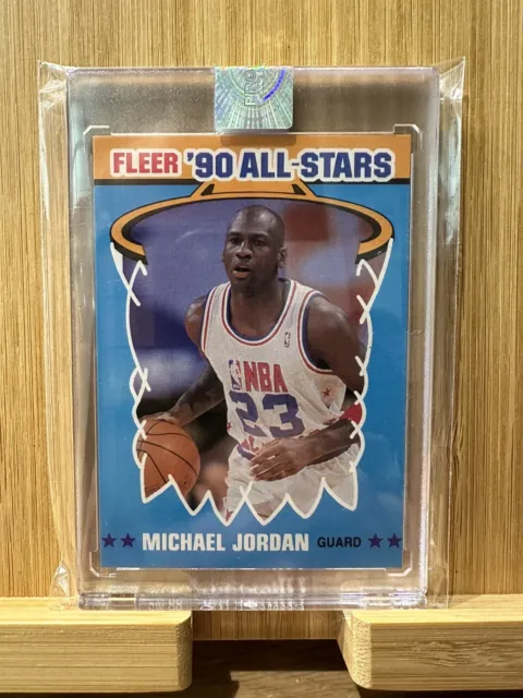 Carta Card NBA Basket 5 Fleer 1990 All-Stars Team Michael Jordan Chicago Bulls