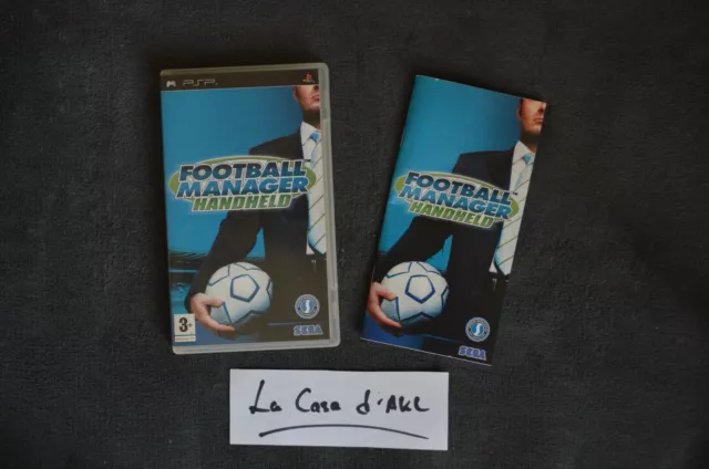 ₪ PAS DE JEU ₪ Boite + notice de PSP FR - Football Manager Handheld