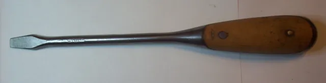 vtg.  11-1/8'' Federal #6  perfect handle screwdriver  3/8'' wide tip