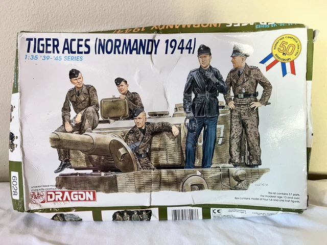 1/6 DRAGON WWII Normandy 1944 Tiger Aces Bobby & Michael Action