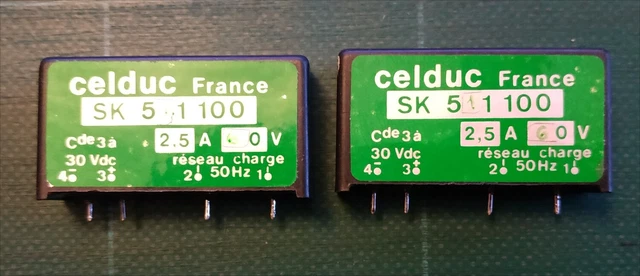 Relais Statique CELDUC SC862110 – Occasion – Fonctionnel – Fabriqué En France