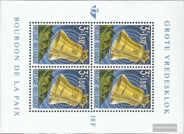 Belgien Block28 (kompl.Ausg.) postfrisch 1963 Friedensglocke