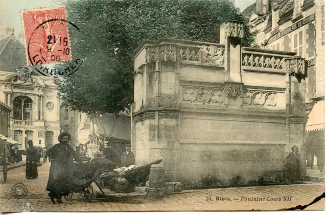 Carte Postale / Blois Fontaine Louis Xii