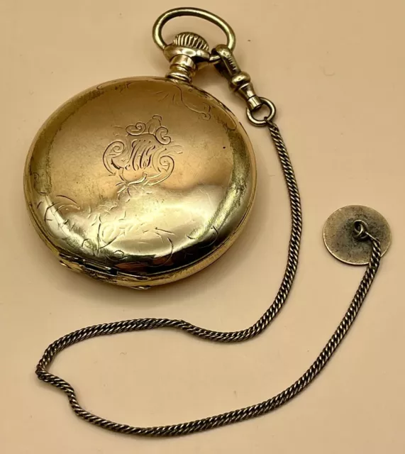 1907-09 Rockford 15 Jewels Pocket Watch - Working Fine 2