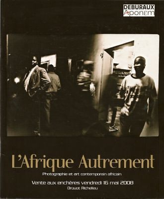 RARE DROUOT African Contemporary Art Photograph Catalog