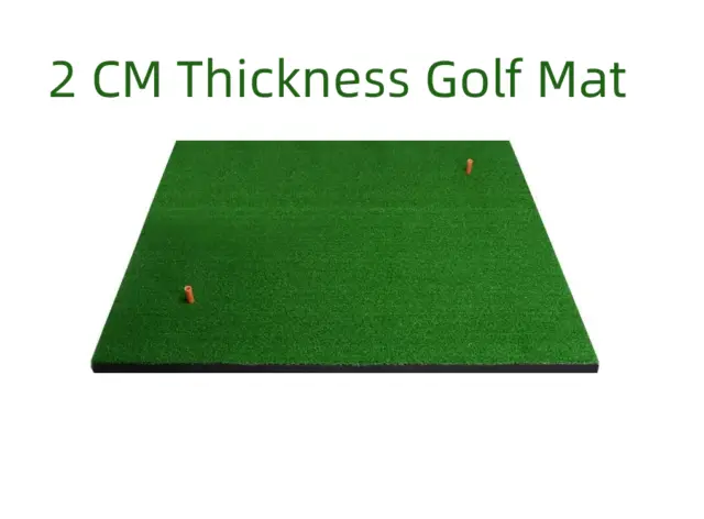 PGM 1.5M x 1.5M 2CM Base Golf Driving Range Practice Hitting Mat