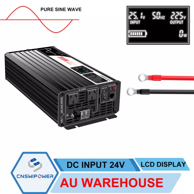 2000wpeak4000W DC 24V to AC240v Pure Sine Wave  Solar power  inverter