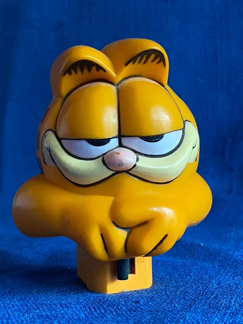 VINTAGE 1978 GARFIELD Nite Lite Night Light Working NOS Cartoon