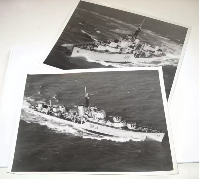 1945-1959 HMS VIGO D231 Royal Navy Destroyer ORIGINAL PHOTOGRAPHS