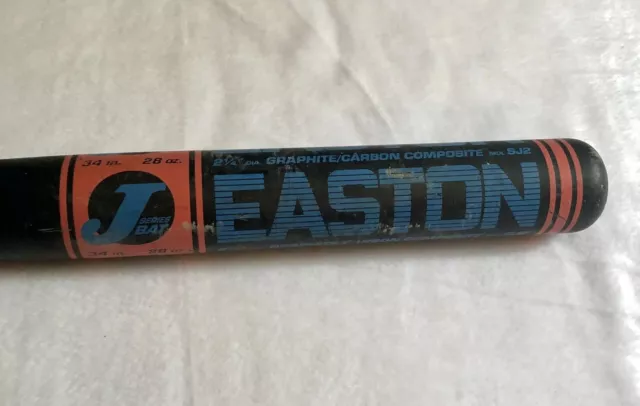 Easton J Series SJ2 Official Softball Bat 34 in Graphite Carbon Composite 28 oz