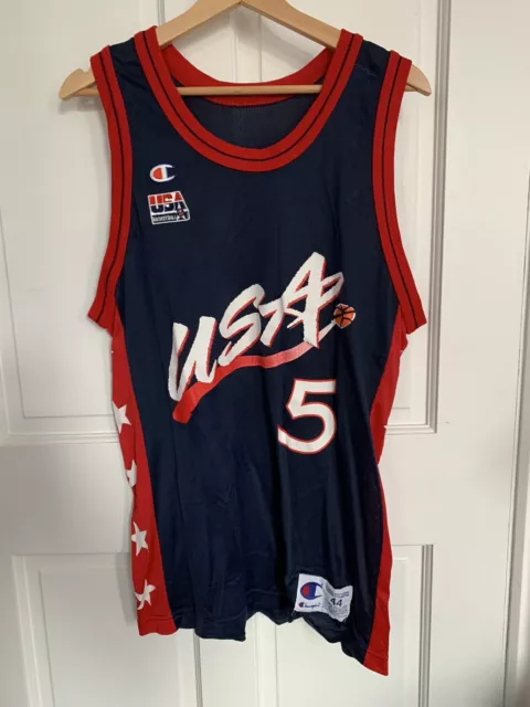 Champion US Olympics 96 Jersey Grant hill Size 44